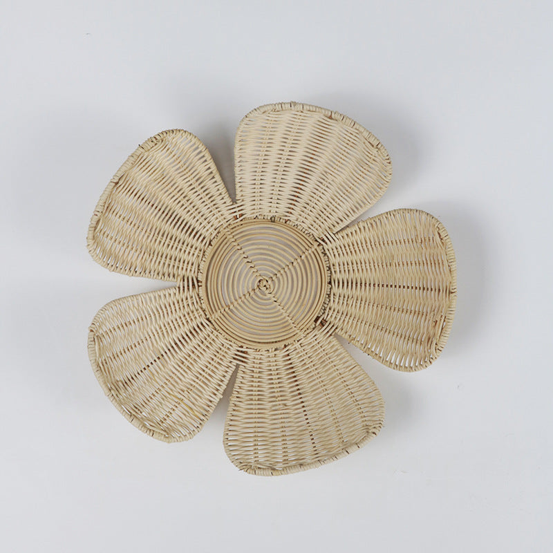 Nordic Flower INS Wall Decoration, Woven