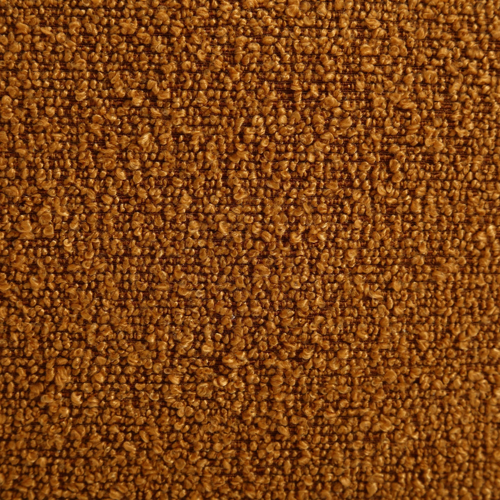 Close-up texture of the brown fabric on an eprolo soft square bean bag chair.