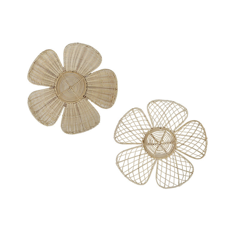 Nordic Flower INS Wall Decoration, Woven