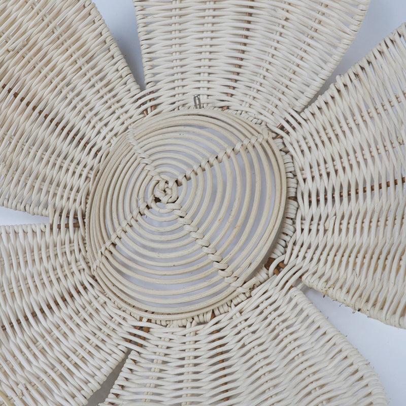 Nordic Flower INS Wall Decoration, Woven