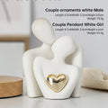 Creative couple figure decoration Newlywed home decoration Lover sculpture decoration