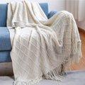Diamond Flower Sofa Blanket
